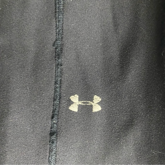 Under Armour Heat Gear Fitted Compression Tights Pants Men’s Medium Black Base - Picture 3 of 8
